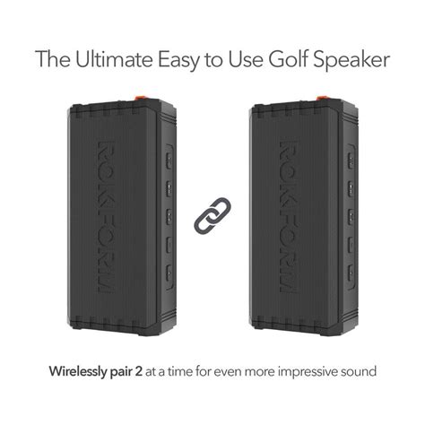 Amplify Your Golf Game with G-Rok Wireless Golf Speaker - The Best Audio Companion on the Green