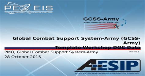 GCSS-Army Master Servers