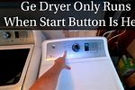 GE Dryer Start Button