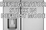 GE Refrigerator Stuck in Defrost