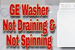 GE Washer Not Draining Properly