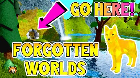 GO in HERE!! Roblox FORGOTTEN WORLDS NEW MAP & MORE 