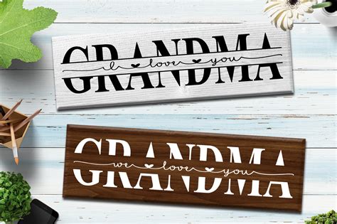 Download GRANDMA Monogram SVG , Png Clipart Files