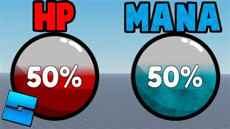 GUI CIRCULAR estilo RPG (vida, mana, ) | ROBLOX STUDIO