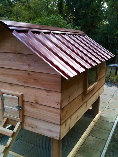 Gable Roof Chicken Coop