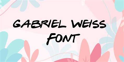 Elevate Your Design Game with Gabriel Weiss Font on Canva: Unlock the Power of Classical Calligraphy