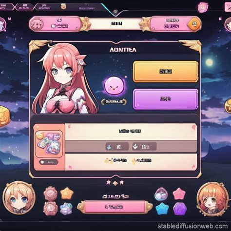 Gacha Game Interface