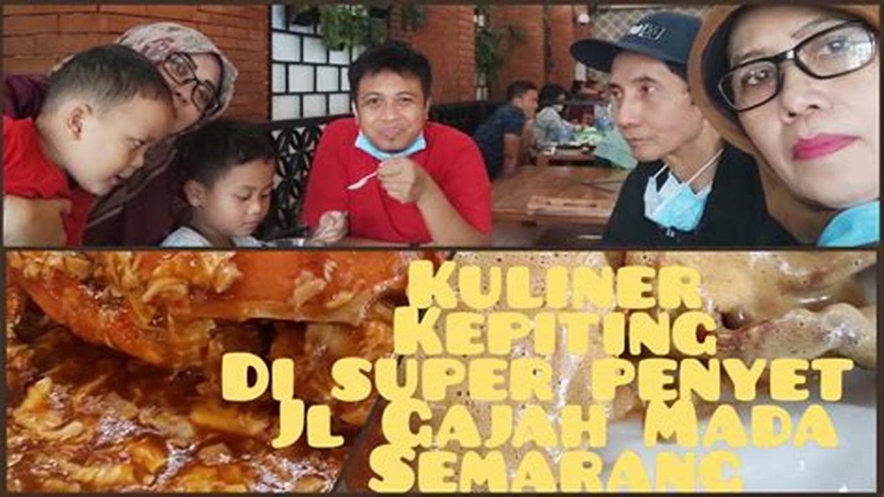 Gajahmada Semarang, Kuliner