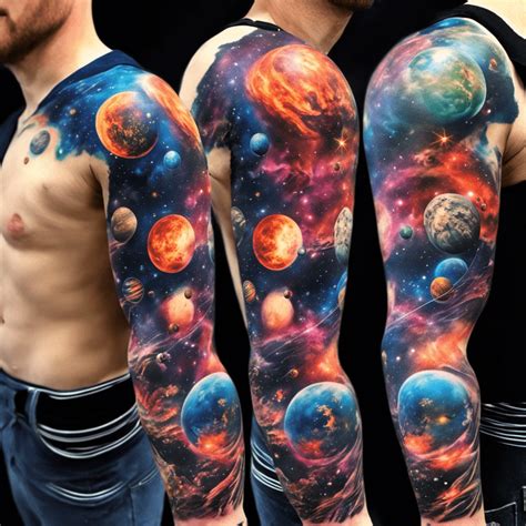 Galactic Tattoo Sleeve