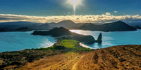 Galapagos Islands Sunset view