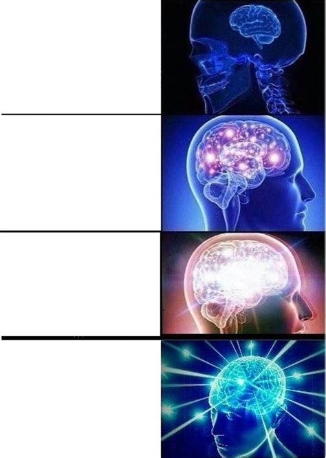 Galaxy Brain Meme Template