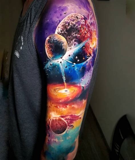 Galaxy Tattoo Design