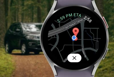 Galaxy Watch GPS settings