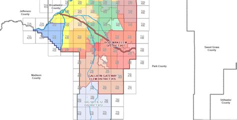Gallatin County Zoning Map