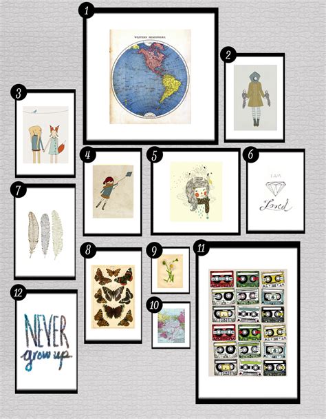 Gallery Wall Printables