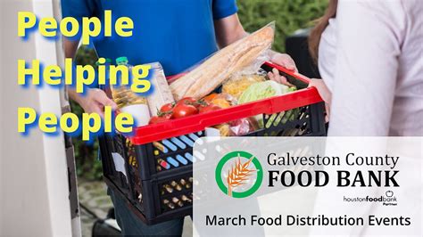 Galveston County Mobile Food Bank Calendar