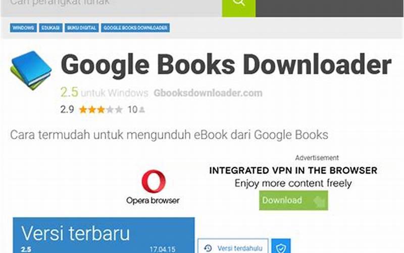Gambar Cara Menggunakan Google Books Downloader Online