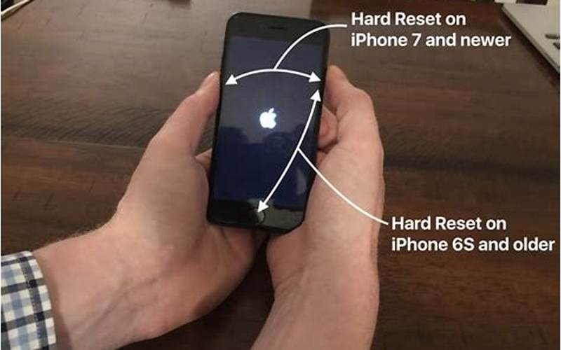 Gambar Hard Reset Iphone