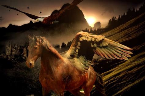 Gambar Kuda Bersayap dalam Mitologi dan Agama