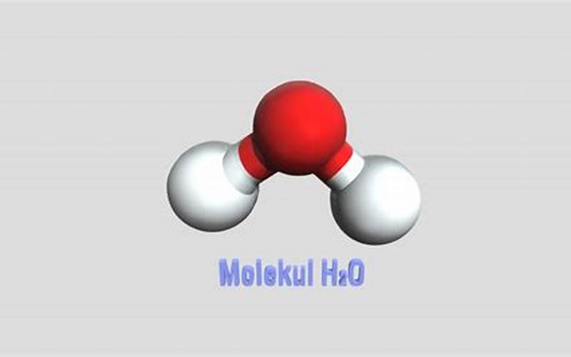 Gambar Molekul H2O