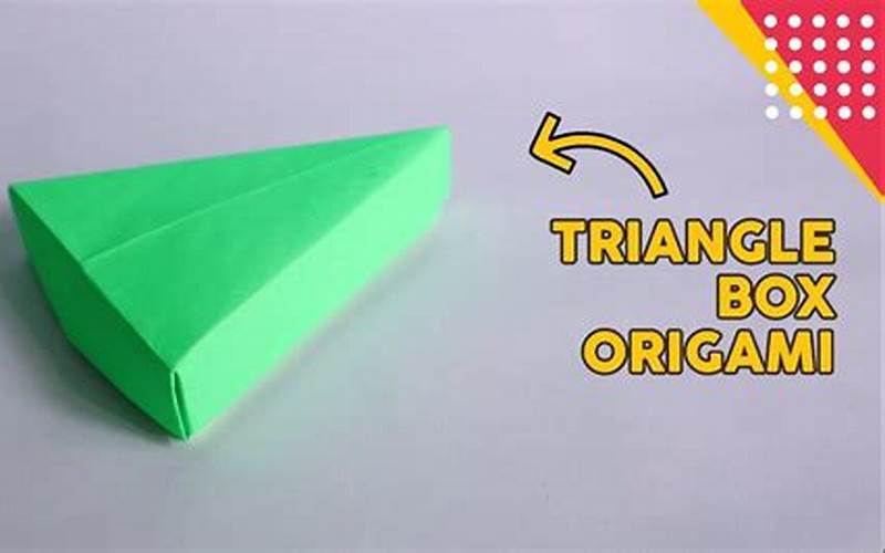 Gambar Segitiga Origami