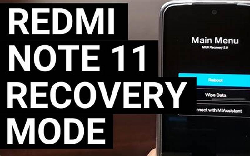 Gambar: Mode Recovery Xiaomi Redmi Note 4G