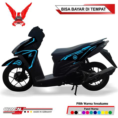 Gambar Cutting Sticker Motor