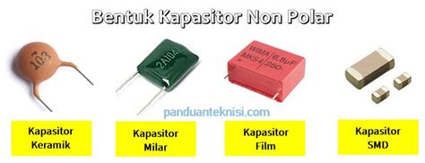 Gambar Kapasitor Non Polar