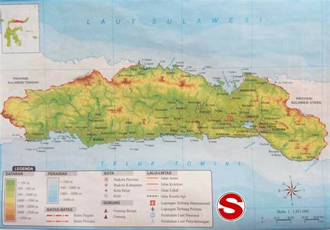 Peta Gorontalo Pada