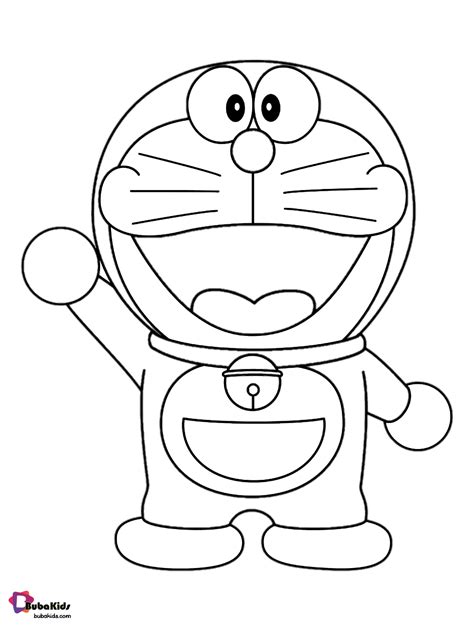 Gambar Sketsa Doraemon