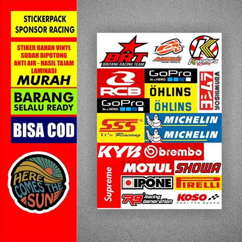 Gambar Sponsor Balap