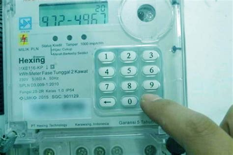 Gambar Token Listrik