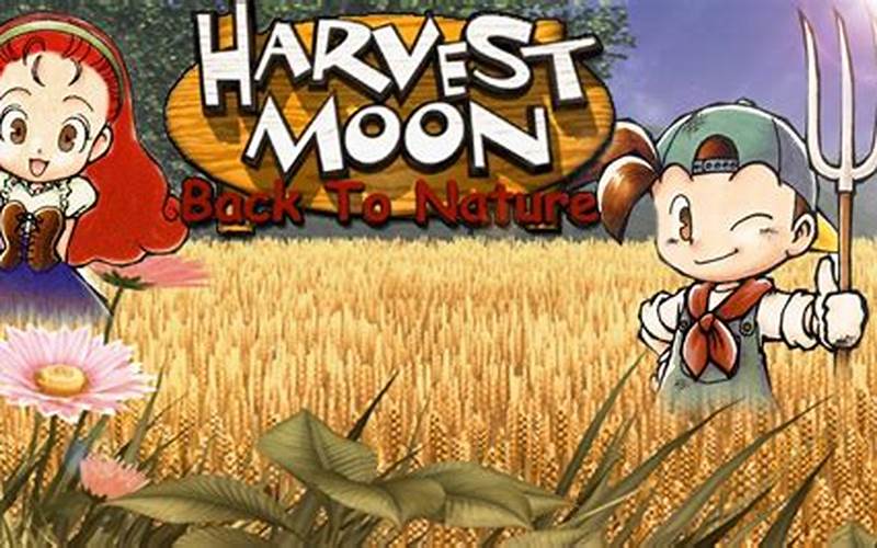 Game Harvest Moon Back To Nature