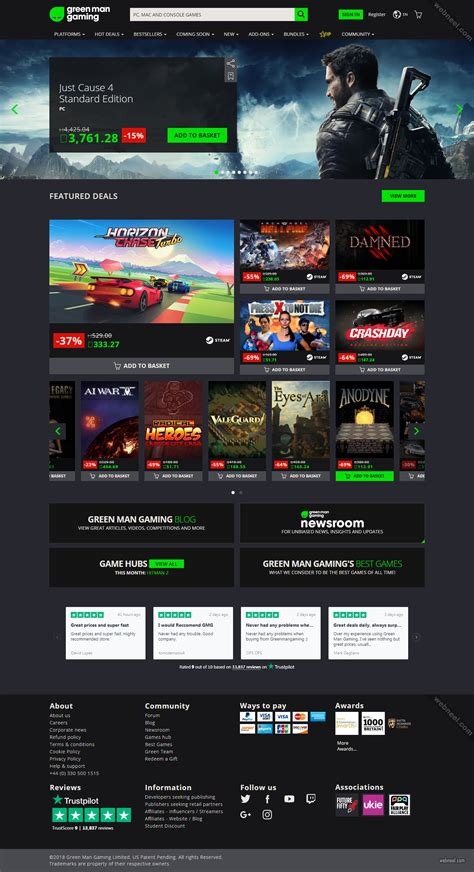 35 Stunning Game Website Design examples See Design possibilities