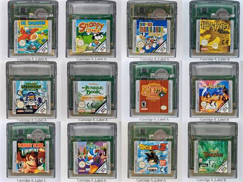 Experience Nostalgia Like Never Before: Discover the Best Game Boy Color Games of All Time