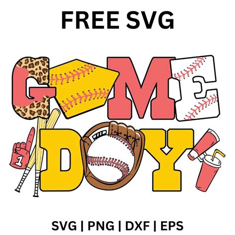 Score Big with Game Day SVG Freebies: Plan the Ultimate Sports Fan Experience!