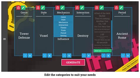 Game Idea Generator