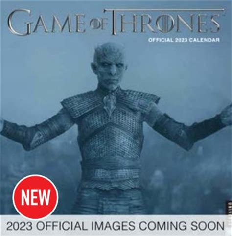Game of Thrones Collectors Edition 2023 Wall Calendar