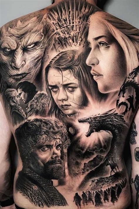 Game Of Thrones Tattoos Ideas