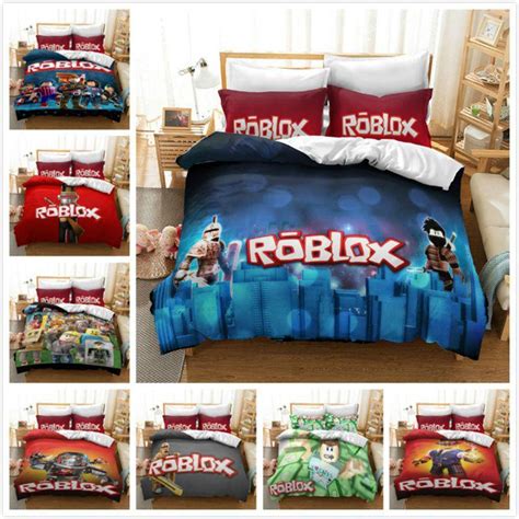 Game Roblox 3D Bedding Duvet/Quilt/Doona Cover Set Pillowcase 