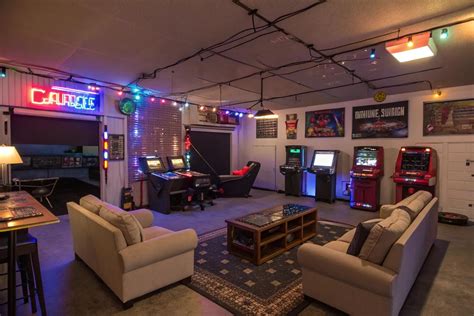 Game Room In Garage