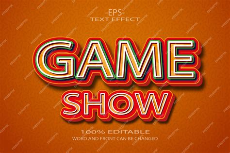Unleash the Thrill of the Game with Fascinating Game Show Style Fonts