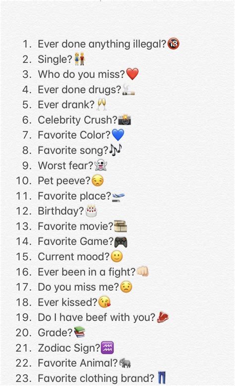 Game Snapchat Questions