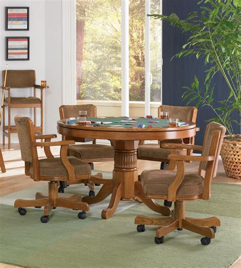 Game Table With 4 Chairs