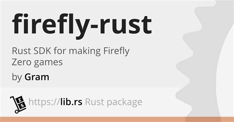Game dev — list of Rust libraries/crates // Lib.rs