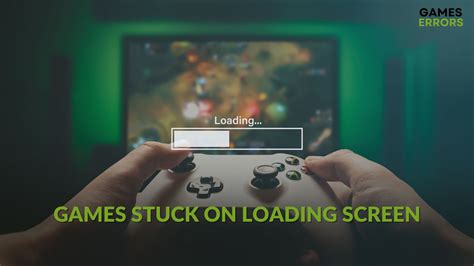 Game loading broken: stuck on black overlay over loading screen 