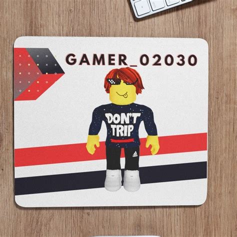Game on With Personalized Roblox Mousepads Customizable 