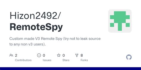 GameGuyThrowaway/RemoteSpy: Custom made V3  - GitHub