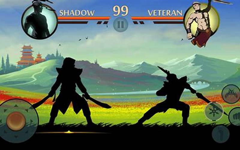 Gameplay Shadow Fight 1