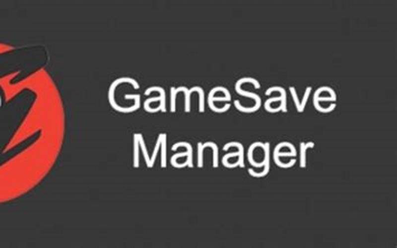 Gamesave Manager
